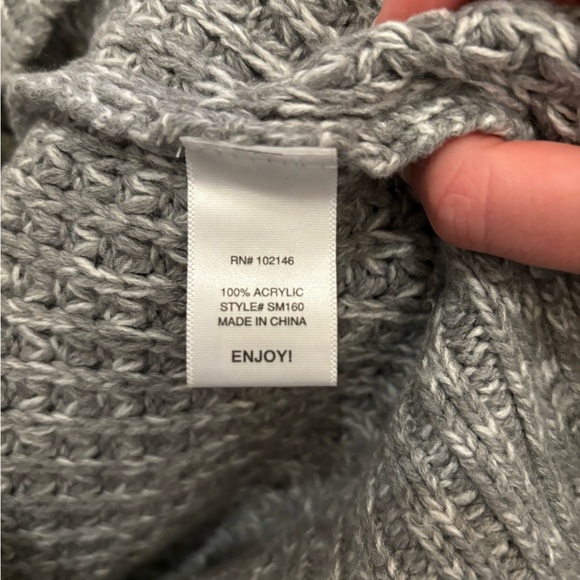 Michael Stars Grey Marled Knit Pullover Sweater Great Condition Size XS/S - Picture 3 of 3